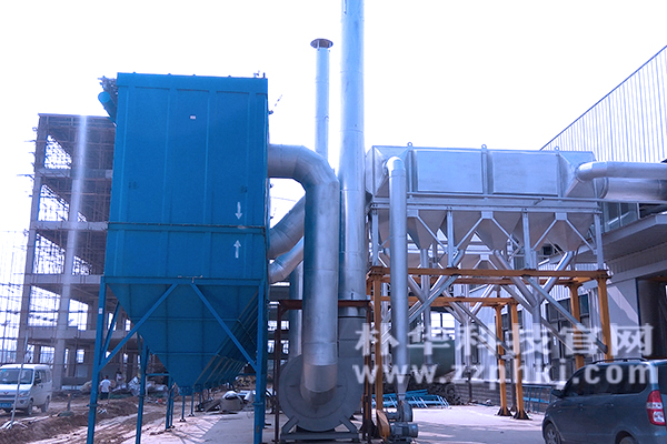 案例:高效气箱脉冲袋式除尘器设备安装在郑州客户厂区