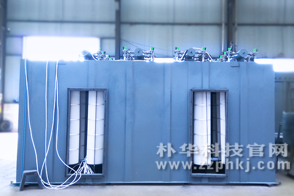 案例:洛阳铸造厂粉尘处理分室脉冲滤筒除尘设备