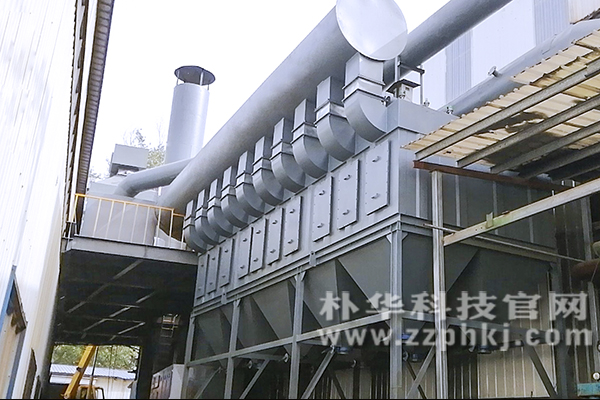 案例:洛阳铸造厂粉尘处理分室脉冲滤筒除尘设备