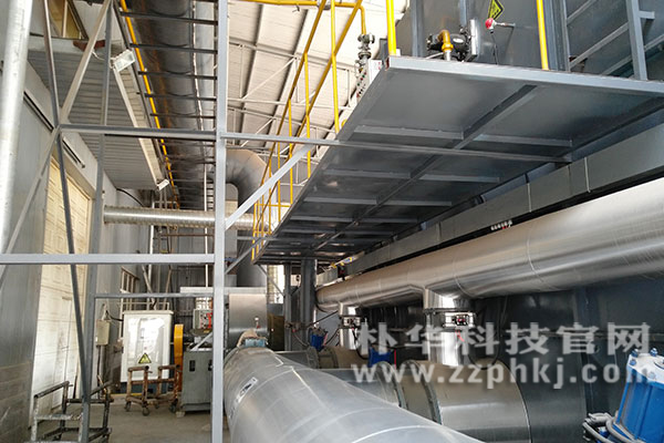 案例:蓄热式燃烧分解设备(RTO)安装在客户厂区
