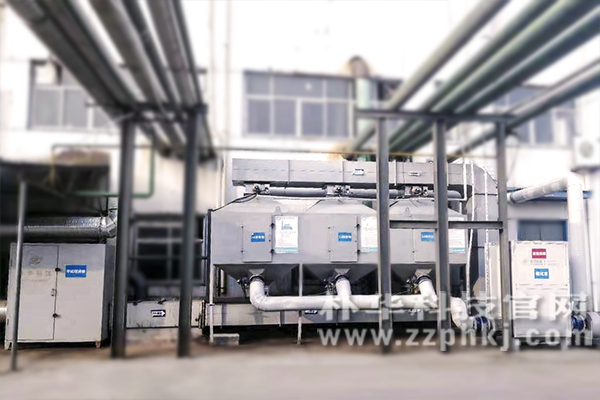 河南开封化工企业RCO催化燃烧项目竣工,有机废气VOCs治理达标